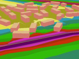 3D výpočtový model pro řešení šíření hluku