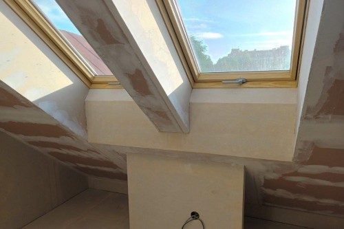 Opracování střešních oken ve skladbě DEKROOF 17-A