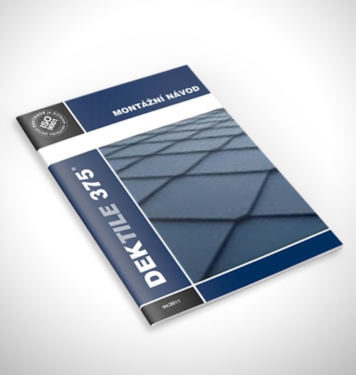Montážní návod DEKTILE 375 - maloformátová střešní krytina