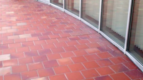 REALIZACE TERASY S LEPENOU DLAŽBOU