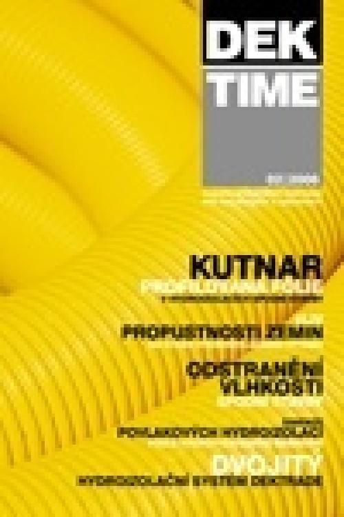 PROFILOVANÁ FÓLIE V HYDROIZOLACÍCH SPODNÍ STAVBY