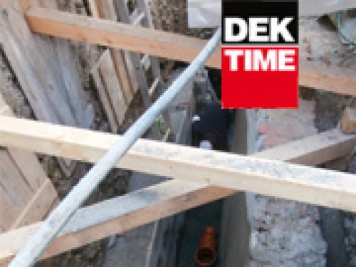 Sanace spodní stavby rodinného domu