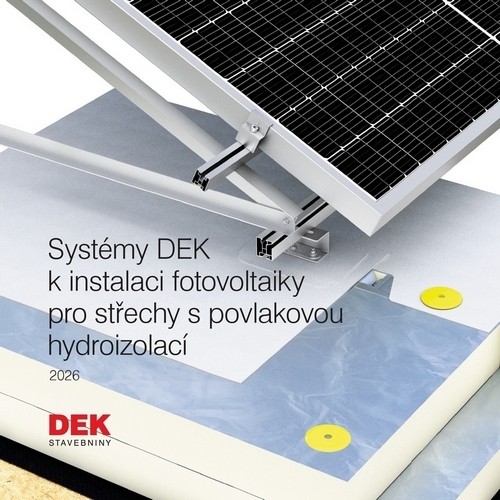 Systémy DEK k instalaci fotovoltaiky pro střechy s povlakovou hydroizolací